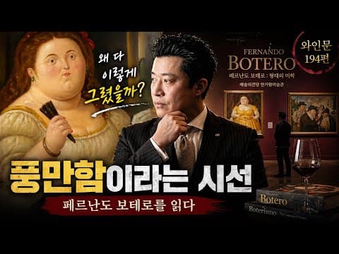 풍만함 이라는 시선 - 보테로를 읽는 방법☃️ thumbnail