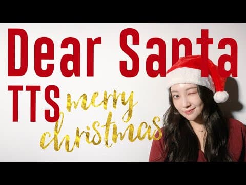 [저의 소원은,,,]Dear Santa - 태티서_Cover by 태하 thumbnail