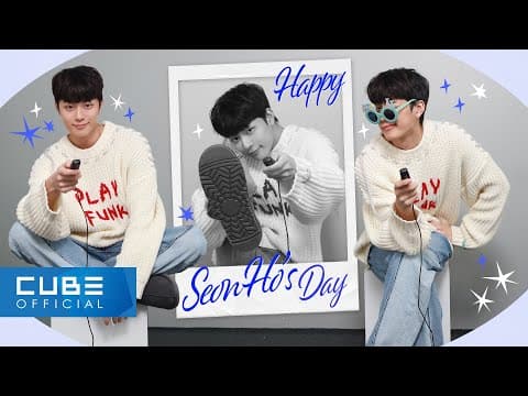 셀프 포토 스튜디오📸 가서 생일 기념 사진 찍기🥳 |  HAPPY SEONHO DAY!🩵 | 생일 VLOG | ENG thumbnail