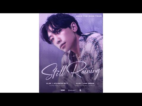 2023 THE RAIN 'STILL RAINING' in the US Greeting thumbnail