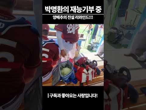 박명환의 양배추 전설  #shorts #쇼츠 #사회인야구 thumbnail