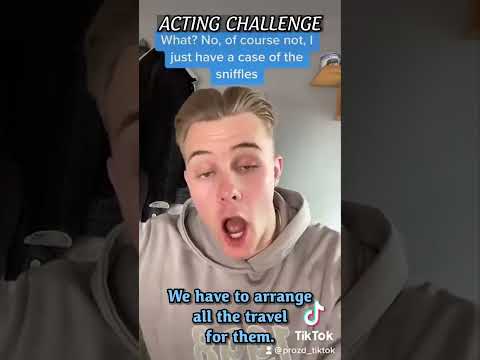 ACTING CHALLENGE thumbnail