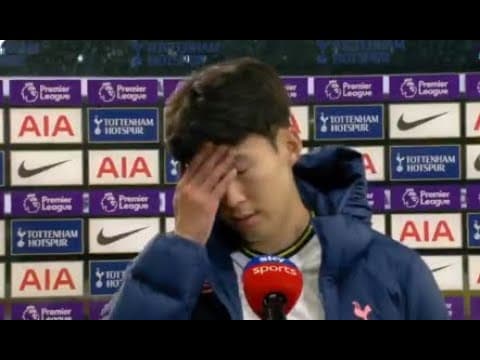 다이긴 경기 비기고 충격받은 손흥민 반응 +송종국 분석 thumbnail