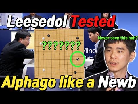 The meaning behind Lee Sedol’s bizarre move, confident of victoryㅣAlphago vs Lee-Sedol Game1 thumbnail