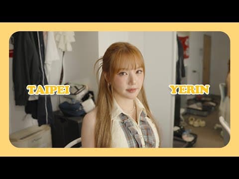옌니의 대만 브이로그 #2│2025 YERIN 'Chapter Y' in TAIPEI🎬 thumbnail