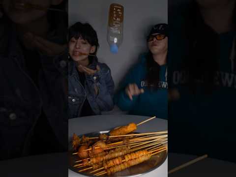 오늘은 마라꼬치 첫 도전❗️그리고 이번엔 색다르게 병세우기로 게임해봤어요!!!☺️#rockpaperscissors #foodchallenge #fyp #mukbang #먹방 thumbnail