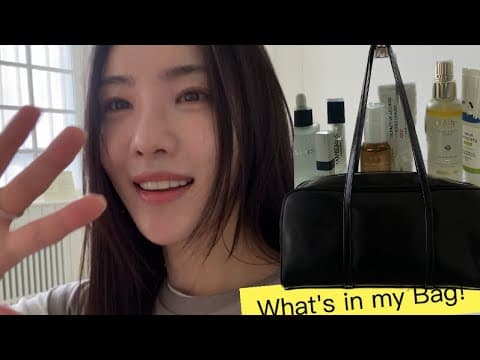 #왓츠인마이백 / 오랜만에 한국에서 올리는 보부상 브이로그🫶🏻 (마ㄴㅣ늦어쬬) thumbnail
