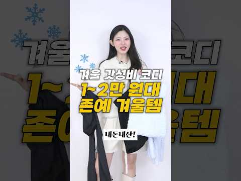 내돈내산♥️1~2만 원대 예쁜 겨울템 5개❄️ thumbnail