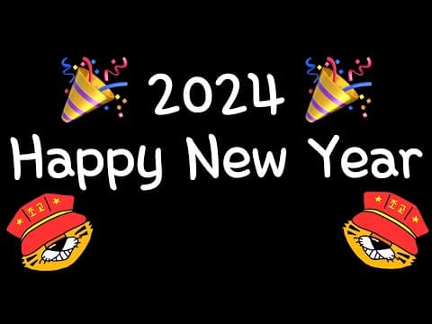 Happy New Year 2024 thumbnail