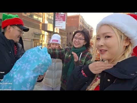 I became Santa in New York 🎅 with @MeesterKeem thumbnail