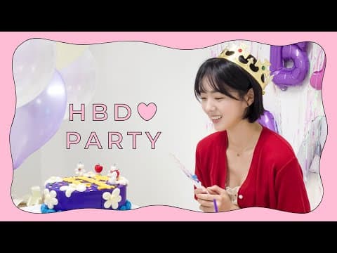 (EN) 서프라이즈 생파라니.. 감동이에요오🥺 thumbnail