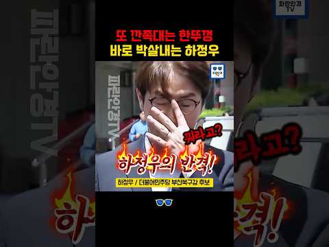 깐족이 한동훈 꼼짝 못하게 만든 기존쎄 하정우의 한 방!  #더불어민주당 #하정우 #부산 #이재명 thumbnail