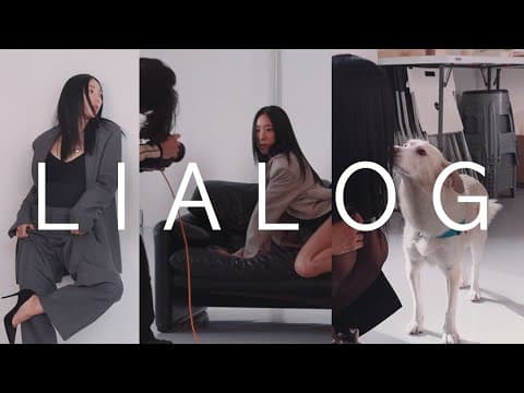 magazine shoot with puppies : LIALOG thumbnail