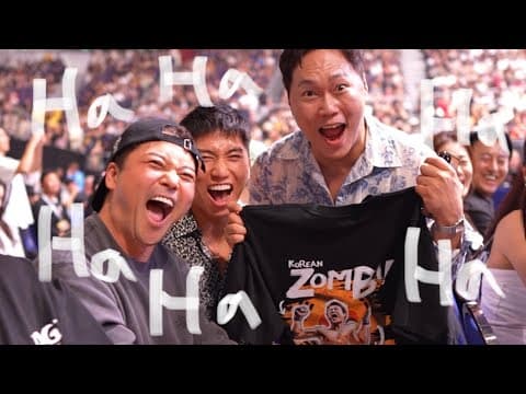HaHaHa in UFC Singapore for Korean Zombie (HaHaHa Tour) thumbnail