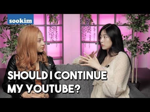 Raw Thoughts on continuing Youtube and Struggles Of Being A Youtuber | Sookim thumbnail