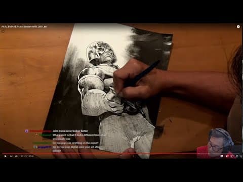 PEACEMAKER! Art Stream with Jim Lee thumbnail