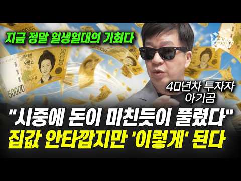 시중에 돈이 미친듯이 풀렸다, 집값 안타깝지만 '이렇게' 된다 (부동산 전문가 아기곰) thumbnail