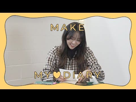 (EN) 수제 다이어리 만들어봤어요📒 thumbnail