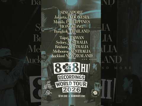 🌺808 HI RECORDINGS WORLD TOUR🌺 #808hirecordings #worldtour2026 #LEEHI #DOK2 #shots thumbnail