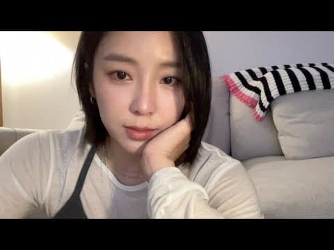 싹둑하고나서 실버버튼 언박싱🫡🩷 thumbnail