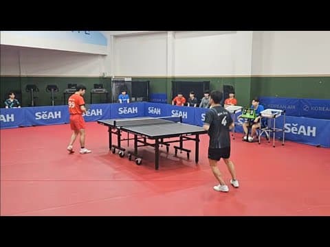 제2회 세아탁구단선수권대회 개인전🏓 thumbnail
