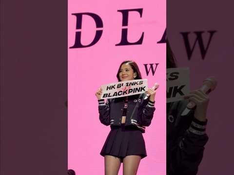 BLACKPINK WORLD TOUR 〈DEADLINE〉 IN HONG KONG💓#JISOO #지수 #DEADLINE thumbnail