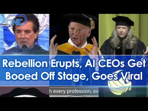 AI CEOs Get Booed & Humiliated At Graduation Ceremonies, Goes Viral thumbnail