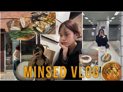 SUB) 난 혼자서도 잘 놀지. 마지막 가을 감성 챙기기.. 🍁 내가 안 챙기면 누가 챙겨...🥹  [MINSEO VLOG] thumbnail