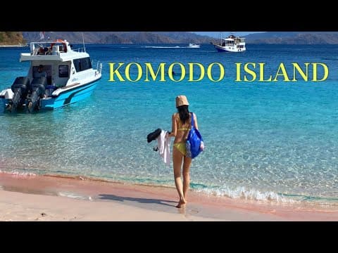 인도네시아 코모도 섬/ 반해버린 핑크비치,일일 보트 투어,라부안바조 thumbnail