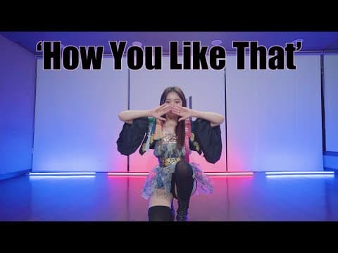 [DOJIN] BLACKPINK - 'How You Like That' / Dance Cover / Mirrored thumbnail