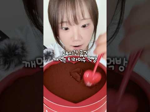 24시간 굶고 티라미수 먹방 thumbnail