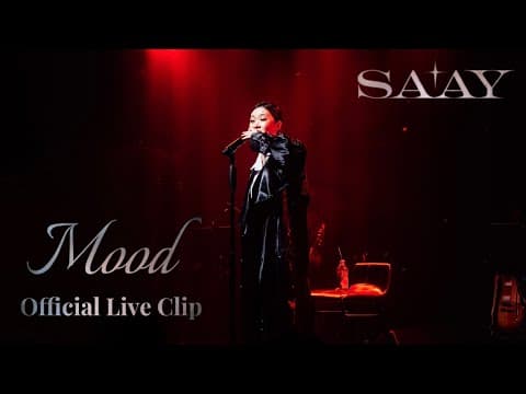 SAAY - Mood (Live from 5th Solo Concert Lady In Mood) thumbnail
